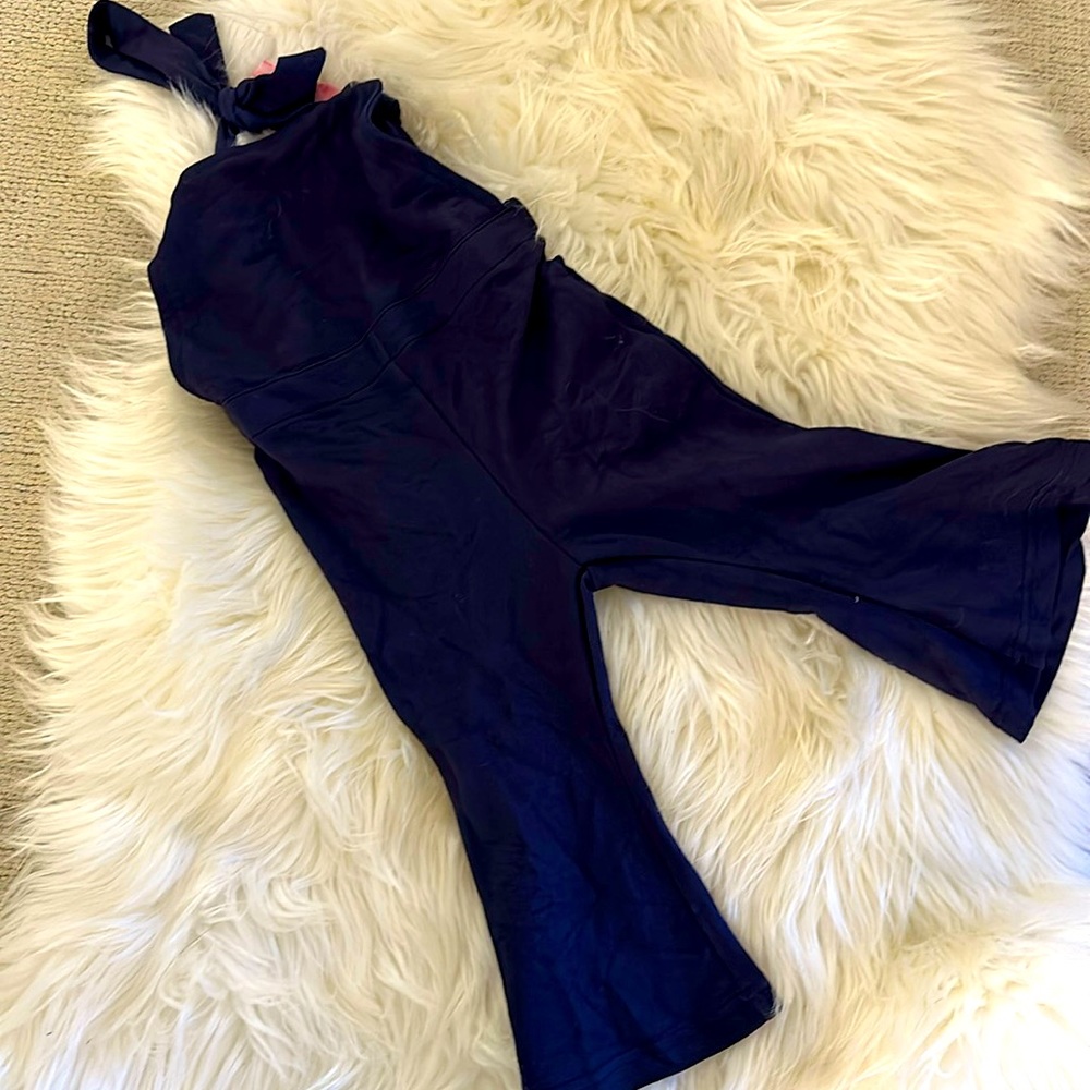 Bell bottom overalls